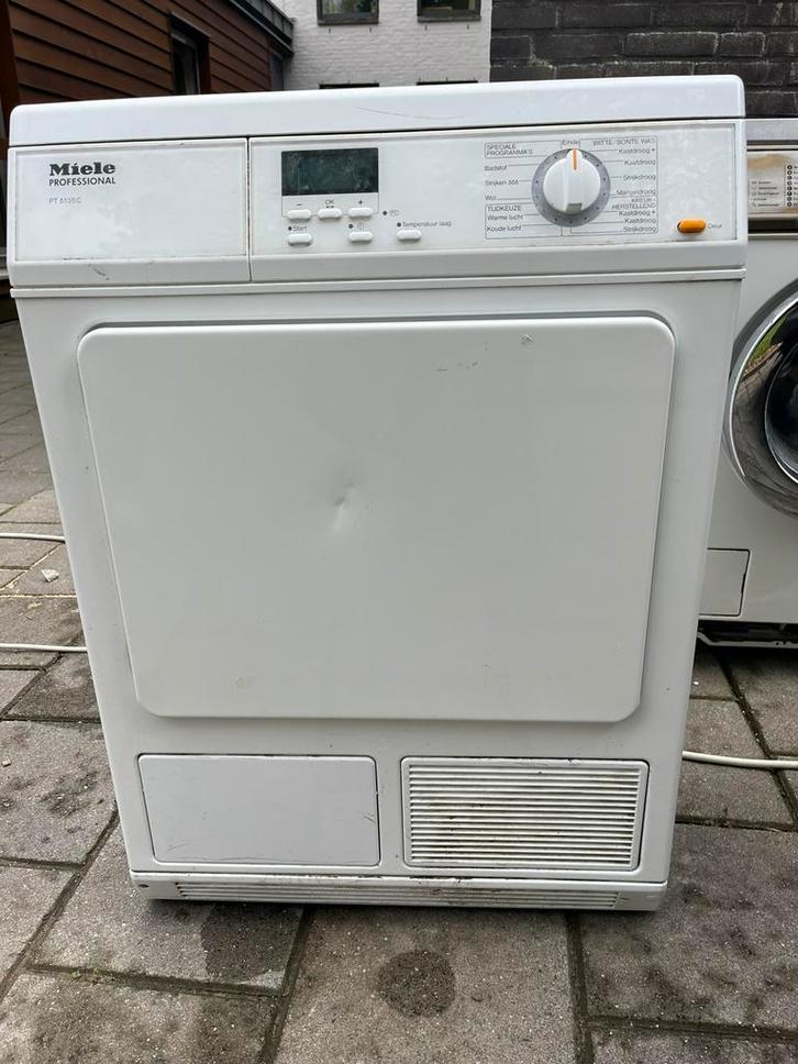 Miele Professional PT5135C  wasdroger, Witgoed en Apparatuur, Wasdrogers, Zo goed als nieuw, Luchtafvoer, 85 tot 90 cm, Ophalen