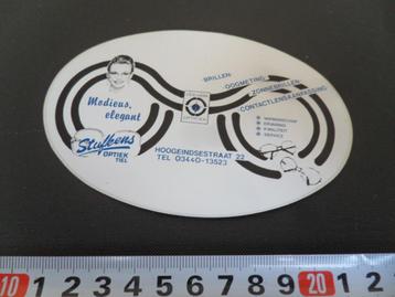 sticker Tiel STUFKENS Optiek  Hoogeindsestraat 22 beschikbaar voor biedingen