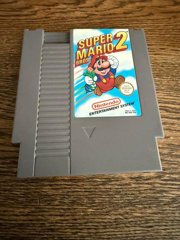 Nintendo NES Super Mario Bros 2, Spelcomputers en Games, Games | Nintendo NES, Zo goed als nieuw, 1 speler, Vanaf 3 jaar, Ophalen of Verzenden