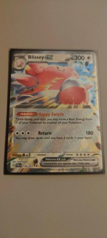 Blissey Ex (Twilight Masquerade) beschikbaar voor biedingen