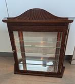 vitrinekastje, Huis en Inrichting, Ophalen, Eikenhout, 50 tot 100 cm, Zo goed als nieuw