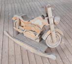 Houten Hobbelmotor - Stoer Speelplezier!, Ophalen, Gebruikt