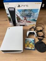 Playstation 5 disc edition inclusief alle accessoires, Spelcomputers en Games, Ophalen, Zo goed als nieuw, Playstation 5