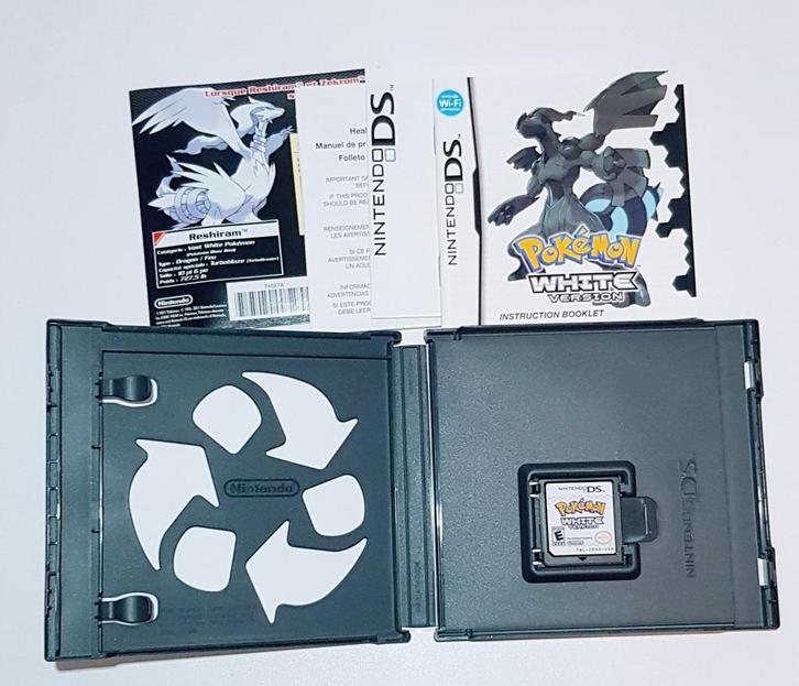 Pokémon White Version (Nintendo DS) Compleet, Spelcomputers en Games, Games | Nintendo DS, Gebruikt, Role Playing Game (Rpg), 1 speler
