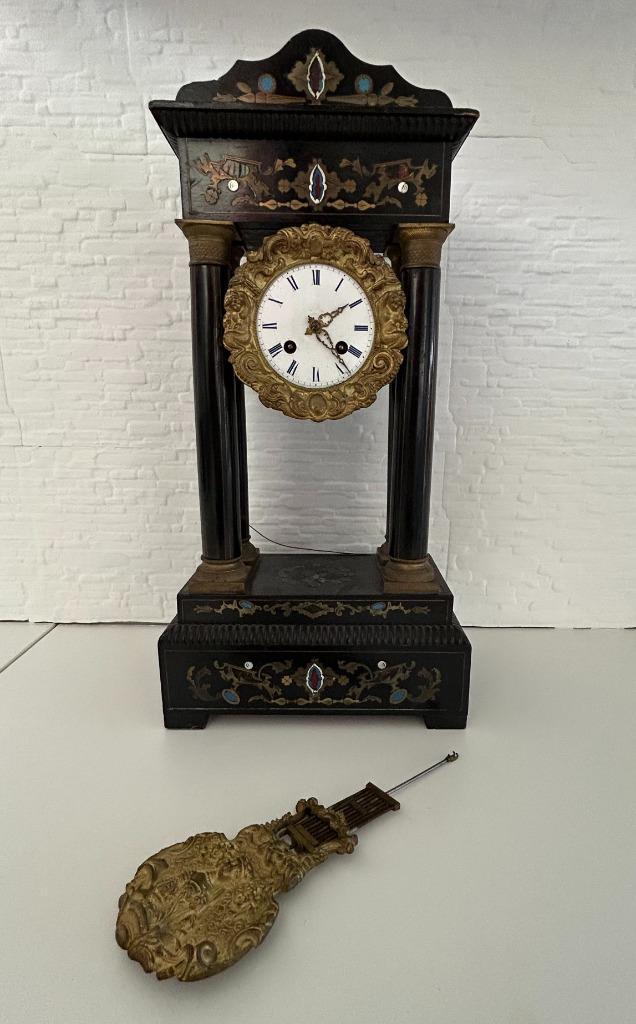 Franse kolompendule, Antiek en Kunst, Antiek | Klokken, Ophalen