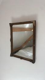 Antieke spiegel, Antiek en Kunst, Antiek | Spiegels, Ophalen of Verzenden, Rechthoekig, Minder dan 50 cm
