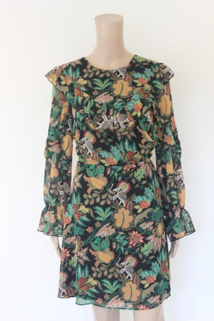 Scotch & Soda bonte jurk maat S, Kleding | Dames, Jurken, Zo goed als nieuw, Maat 36 (S), Overige kleuren, Boven de knie, Ophalen of Verzenden