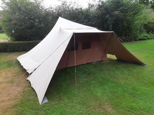 De Waard Albatros met 2 zijluifels en gordijnen set . MOOI, Caravans en Kamperen, Tenten, Gebruikt, Ophalen of Verzenden