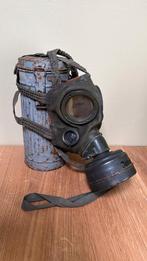 Kriegsmarine gasmasker, microfoon, WO2, camobus, Verzamelen, Militaria | Tweede Wereldoorlog, Ophalen of Verzenden, Marine