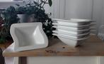 Witte porseleinen schaaltjes - Domestic by Mäser Perfetto, Ophalen of Verzenden, Overige stijlen, Porselein, Schaal of Schalen