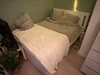 Wit bedframe, Huis en Inrichting, Ophalen, Overige materialen, Wit, 140 cm