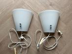 Wandlampen wit melkglas Steinhauer, set van 2 stuks, Huis en Inrichting, Lampen | Wandlampen, Ophalen of Verzenden, Gebruikt, Glas