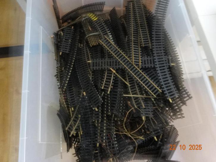 fleischmann rails (zoldervondst), Hobby en Vrije tijd, Modeltreinen | H0, Gebruikt, Rails, Gelijkstroom, Fleischmann, Analoog