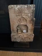 Antieke Tempelsteen met Ganesha Beeldje, Antiek en Kunst, Ophalen