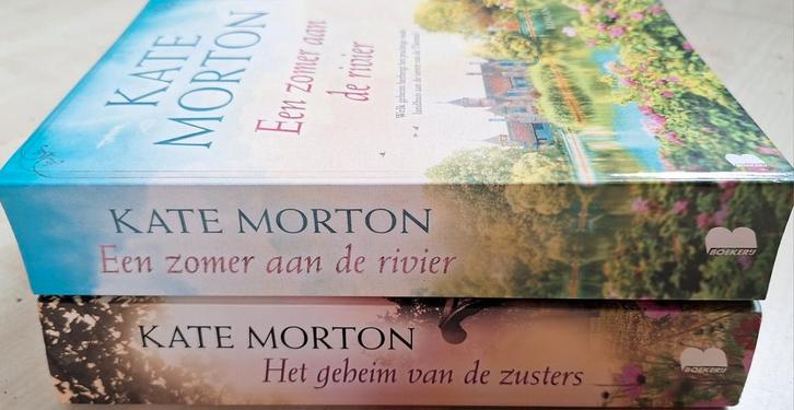 2 x Kate Morton: Een zomer a/d rivier/Het geheim v/d zusters, Boeken, Fantasy, Zo goed als nieuw, Ophalen of Verzenden