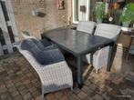 Mooie jutlandia Wicker Tuinset - 4 Zitplaatsen, Tuin en Terras, Tuinsets en Loungesets, 4 zitplaatsen, Ophalen of Verzenden, Zo goed als nieuw