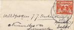 Poststuk Gestempelde Envelop - 1928, Postzegels en Munten, Brieven en Enveloppen | Nederland, Ophalen of Verzenden, Envelop