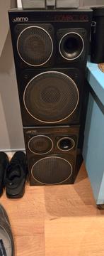 Jamo compact 90., Ophalen, Zo goed als nieuw, 60 tot 120 watt, Front, Rear of Stereo speakers