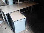 Gispen Bureauset Bureau + ladekast + bureaustoel, Huis en Inrichting, Bureaus, Ophalen, In hoogte verstelbaar, Zo goed als nieuw