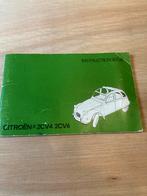 Citroën 2CV4 2CV6 Instructieboekje, Auto diversen, Handleidingen en Instructieboekjes, Ophalen of Verzenden