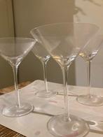 Set van 4 cocktail Glazen, Glas of Glazen, Ophalen of Verzenden, Effen, Glas