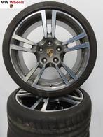 Porsche 911 997 Turbo II 19 inch velgen 4S met zomerbanden, 19 inch, Gebruikt, Banden en Velgen, 305 mm