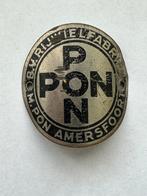 Oud Pon Amersfoort balhoofdplaatje. Balhoofd plaatje., Ophalen of Verzenden, Gebruikt, Overige typen