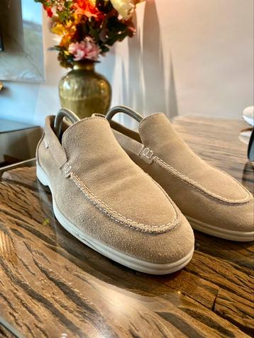 ZGAN Stijlvolle Manfield Beige suède loafers schoenen Mt42 beschikbaar voor biedingen