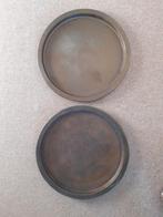 Bronskleurige grote schalen, Ophalen