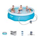 Bestway fast set 366x76 inclusief filterpomp, Ophalen of Verzenden, Nieuw