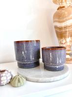 Set bloempotten, Ophalen of Verzenden, Zo goed als nieuw, Overige materialen, Minder dan 25 cm