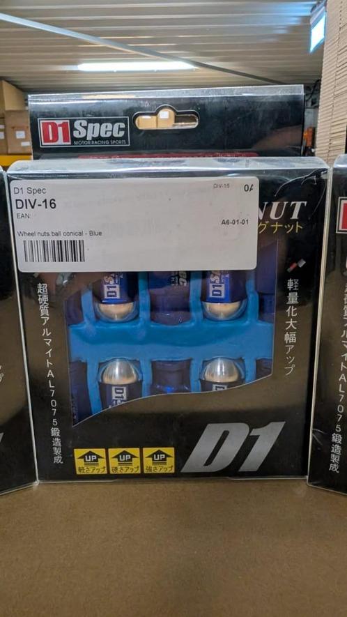 D1 Spec bol conische wiel moeren, Auto-onderdelen, Overige Auto-onderdelen, Honda, Nieuw, Ophalen of Verzenden