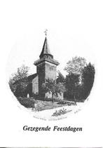 Wagenborgen- -Kerstkaart., Verzamelen, Ansichtkaarten | Nederland, Verzenden, 1980 tot heden, Gelopen, Groningen