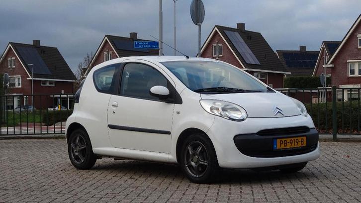Citroën C1 1.0 3-deurs 2007 Wit, Auto's, Citroën, Particulier, C1, ABS, Airbags, Bluetooth, Centrale vergrendeling, Elektrische ramen