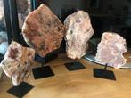 Roze Amethist/Chalcedoon Stukken - Prachtige Mineralen, Verzamelen, Mineralen en Fossielen, Ophalen, Mineraal