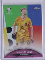 Topps Chrome Euro 2024 Frenkie de Jong Nederland /24, Hobby en Vrije tijd, Stickers en Plaatjes, Ophalen of Verzenden, Zo goed als nieuw