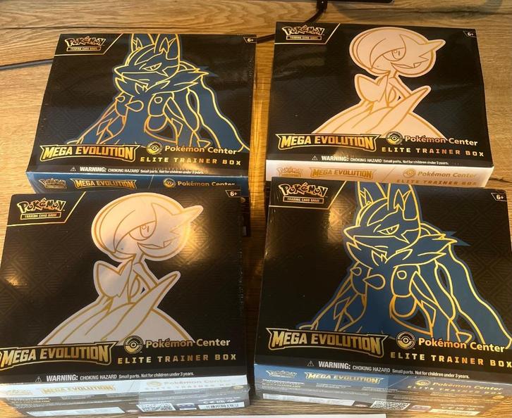 Mega Evolution Pokemon Center Elite Trainer Box, Hobby en Vrije tijd, Verzamelkaartspellen | Pokémon, Nieuw, Boosterbox, Ophalen of Verzenden