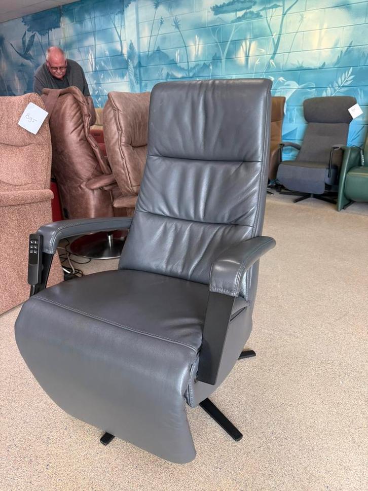 Meubelzorg sta op stoel relax fauteuil gratis bezorging, Huis en Inrichting, Fauteuils, Nieuw, Leer, Verzenden