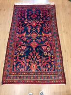 Vintage handgeknoopt perzisch tapijt hamadan 240x131, Info@SlatsAntiek.nl, Tweedehands, 100 tot 150 cm, Perzisch