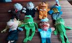 Handpoppen muppets 6 stuks  - Miss Piggy, Kinderen en Baby's, Speelgoed | Knuffels en Pluche, Ophalen of Verzenden, Beer, Zo goed als nieuw