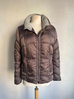 marccain jas bruin grijs maat 4, Kleding | Dames, Jassen | Winter, Maat 38/40 (M), Bruin, Verzenden, Zo goed als nieuw