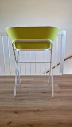 Hoppop baby badje Lime met standaard, Gebruikt, Badje, Standaard, Ophalen