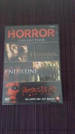 3 dvd box horror , nieuw., hannibal , end of the line , ho, Cd's en Dvd's, Dvd's | Horror, Ophalen of Verzenden