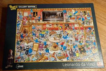Leonardo da Vinci  1000 stukjes beschikbaar voor biedingen