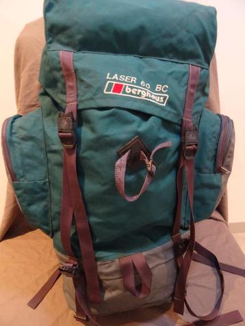 Berghaus backpacker rugtas rugzak backpacken 60 liter beschikbaar voor biedingen