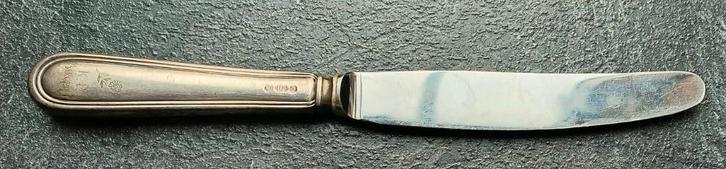 Mes met opdruk, Antiek en Kunst, Antiek | Bestek, Ophalen of Verzenden