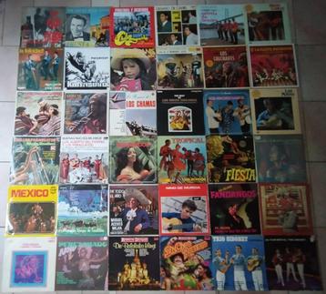 36 LP's muziek Zuid-Amerika gerelateerd Latijnse muziek beschikbaar voor biedingen