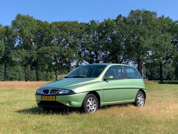 Lancia Ypsilon 1.4 1996 Verde Glass Metallic, Auto's, Lancia, Particulier, Ypsilon, ABS, Airbags, Centrale vergrendeling, Elektrische ramen