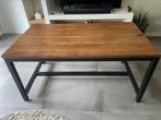 Set van mangohouten eettafel en octagon salontafel, Huis en Inrichting, Tafels | Eettafels, Ophalen, 50 tot 100 cm, Zo goed als nieuw
