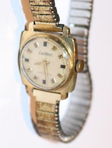 Antiek gouden horloge, 14K, Excellent 17 Incabloc beschikbaar voor biedingen